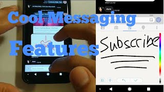 Cool New Messaging Features on the Samsung Galaxy s9 screenshot 5