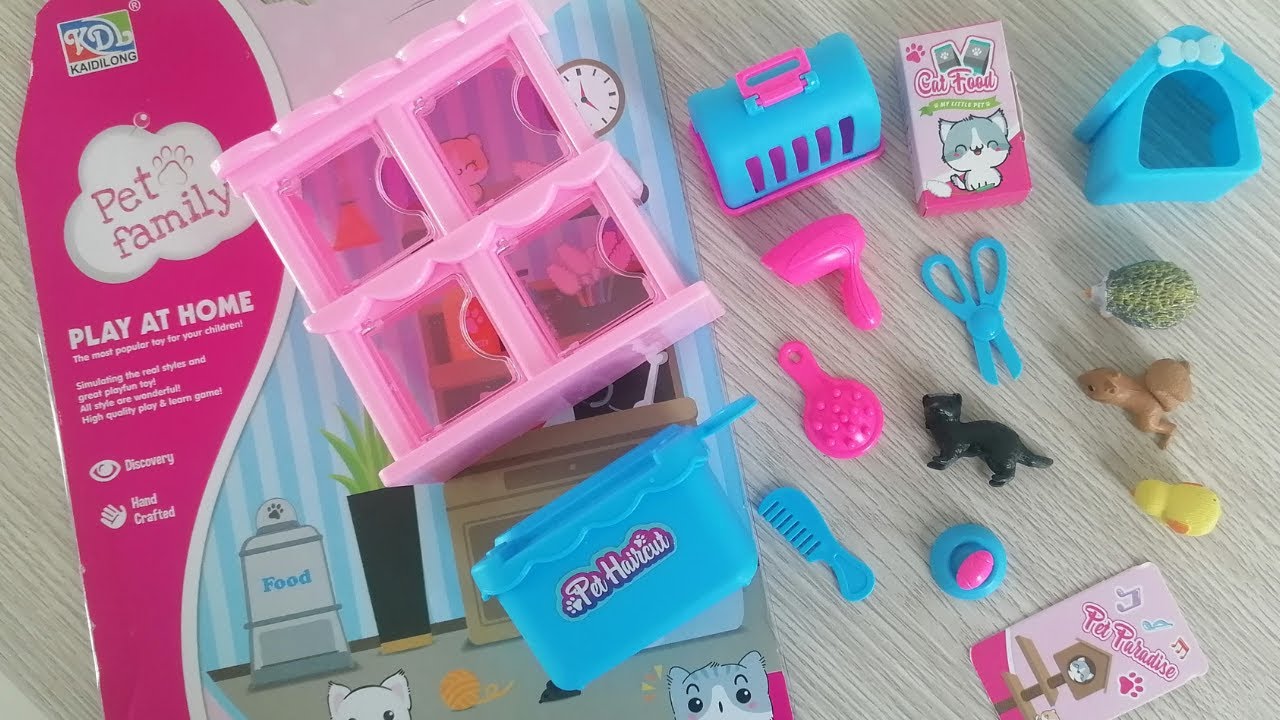 7 minutes Satisfying with unboxing Pet Hair Cut Mini Toys ASMR YouTube