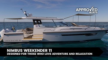 Nimbus Weekender 11 – The Ultimate Weekend Cruiser #NimbusBoats #NimbusW11 #approvedboats