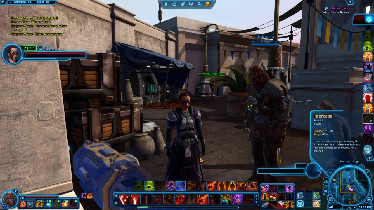 SWTOR Aravira 11, Onslaught 6,5, Inconspicuous Tour Of The Lodge