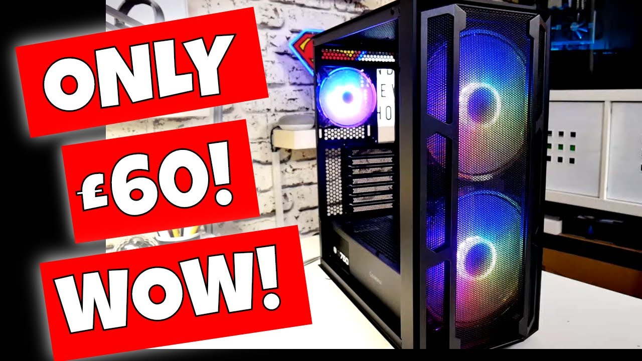 Gamemax F15M The Almost Perfect Mesh Front RGB ATX PC Case