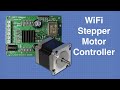 WiFi Stepper Motor Controller with Web-based Interface