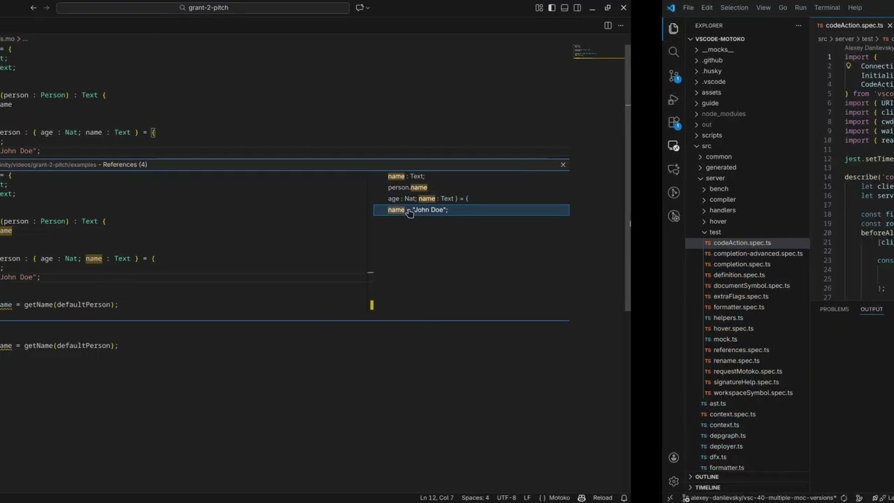 Serokell — Motoko VS Code Extension Improvements — Stage 2