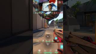 my teammates trolling in rank hehe #valorant #valorantclips #shorts