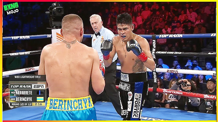 Denys Berinchyk (Ukraine) vs Emanuel Navarrete (Mexico) - Boxing Highlights HD