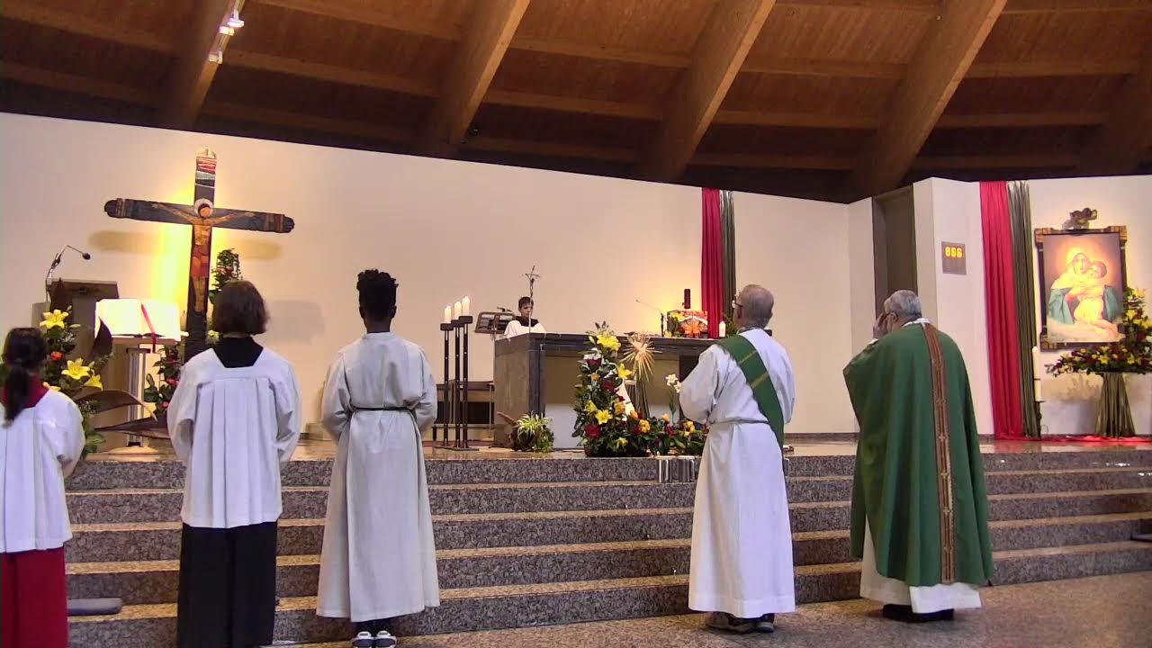 09.10.2022 Heilige Messe Pilgerkirche Schönstatt YouTube