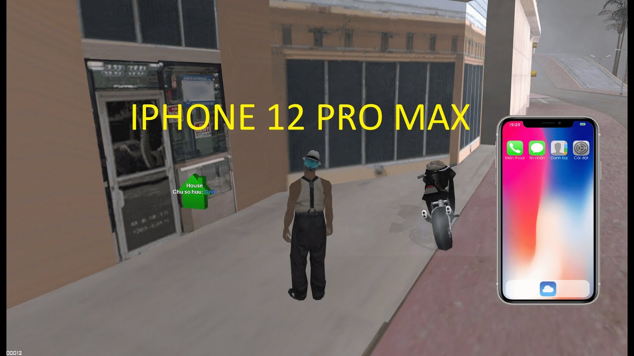 [GTA SAN VN] IPHONE 12 Pro Max System | SV.GTAONLINE.VN - YouTube