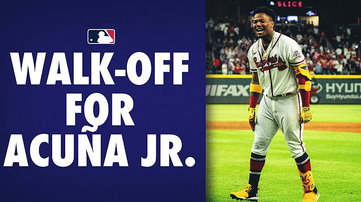 Ronald Acuña Jr. walks it off to give the Braves the win! - DayDayNews