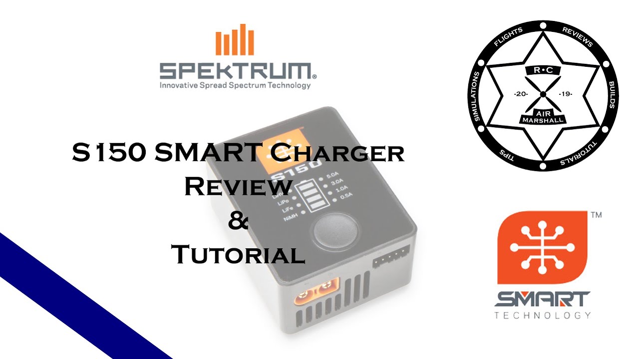 Spektrum S150 SMART Charger Review & Tutorial - YouTube