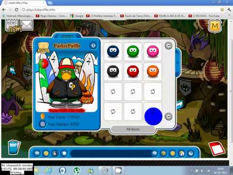 My Penguin on Club Puffle and the Club Puffle.avi