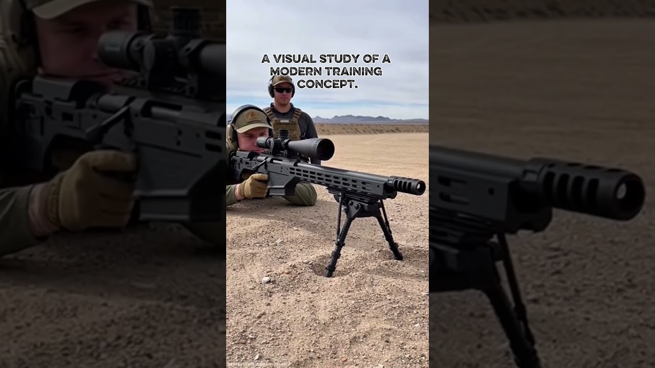 AI-Generated Modern Sniper Concept | Documentary-Style Training Visual