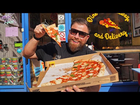 Video thumbnail: We Try Yard Sale Pizza In London / Food Review Club