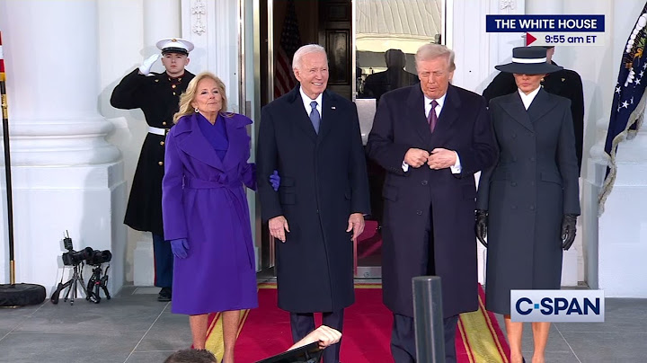 President Biden Welcomes President-elect Donald Trump to the White House on Inauguration Day