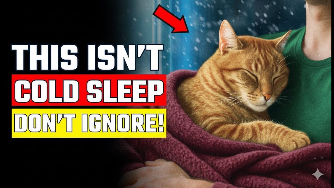 If Your Cat Sleeps More With You During Winter, Watch This…