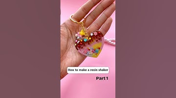 How to make resin shaker | part 1 #cute #diy #handmade #resin #art #craft #shaker #resinart n