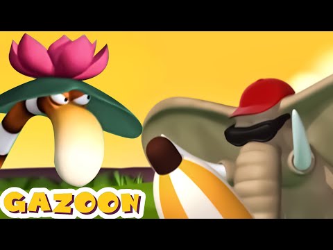 The Snake and the Elephant | Gazoon's Wild Adventure 🐍🐘 Kids Animation | HooplaKidz Tv