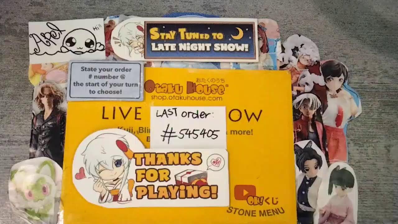 Otaku House LIVE Kuji : “Yuru Camp Season 3 Kuji - Limited Launch!” (Part 3)