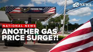 Drivers see overnight spikes in gas prices as Iran war flares back up