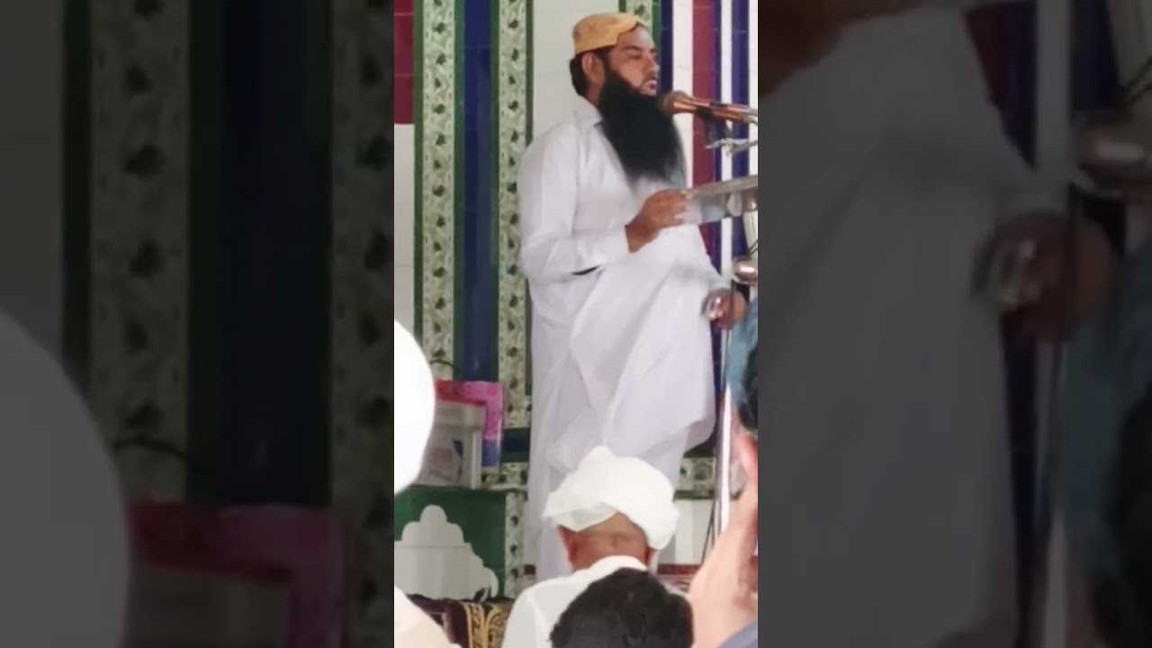 قاری حضرت مولانا رمضان شاکر صاحب جامع مسجد  ریاض الجنہ بھاگیوال ٹبہ 2025..9.19