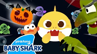 👻Run Away from the Ghosts, Baby Shark! | +Compilation | BEST Halloween Story | Baby Shark Official
