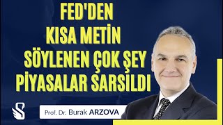 Powell Piyasaları Allak Bullak Etti Prof.dr. Burak Arzova