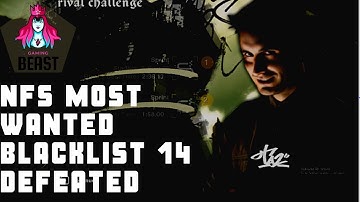 NFS Most Wanted Blacklist 14 [TAZ] Defeated