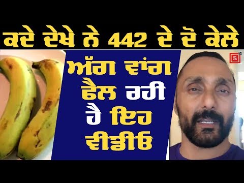 Hotel ਨੇ 442 ਦੇ ਦਿੱਤੇ ਦੋ ਕੇਲੇ, ਅਭਿਨੇਤਾ ਨੇ ਲਾਈ ਕਲਾਸ