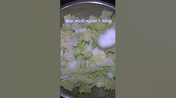 Cách làm kim chi cải thảo Hàn Quốc giòn ngon đơn giản