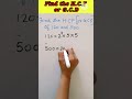 Easy way to Find the H.C.F | G.C.D Calculate easily #Easymaths #Mathshorts #ProwessMaths #PayalNayak