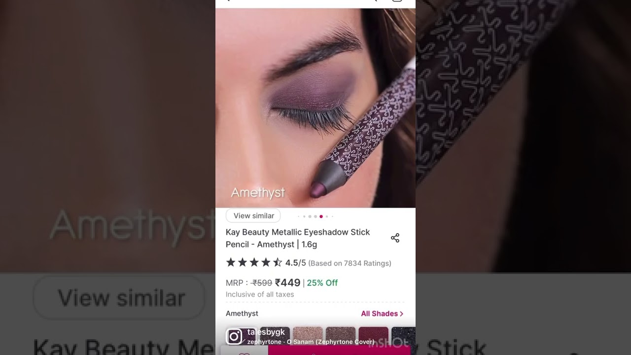 Kay beauty eyeshadows i love 