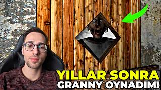 Yillar Sonra Tekrardan Oynadim Granny Resimi