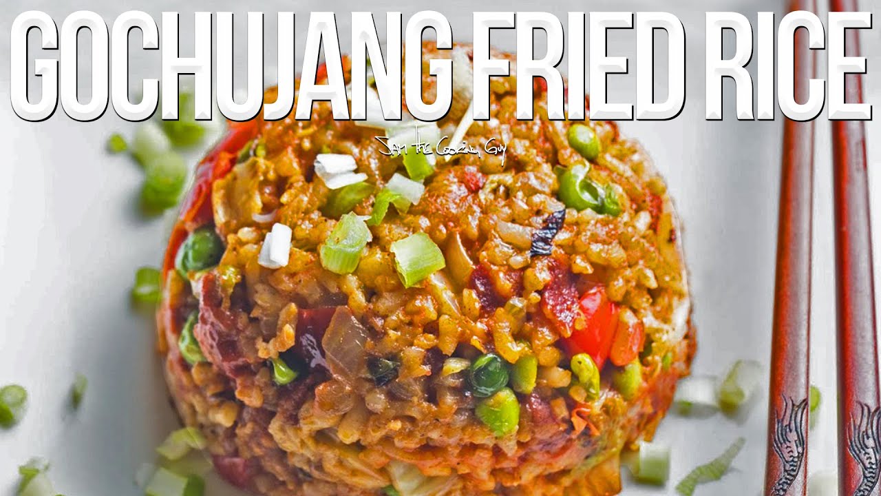 The Best Gochujang Bacon Fried Rice SAM THE COOKING GUY YouTube