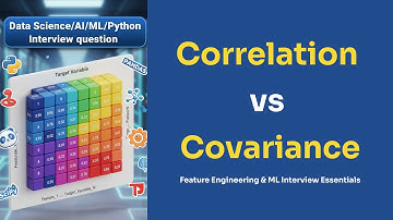 Covariance vs Correlation in Python • Data Science Interview Question Explained