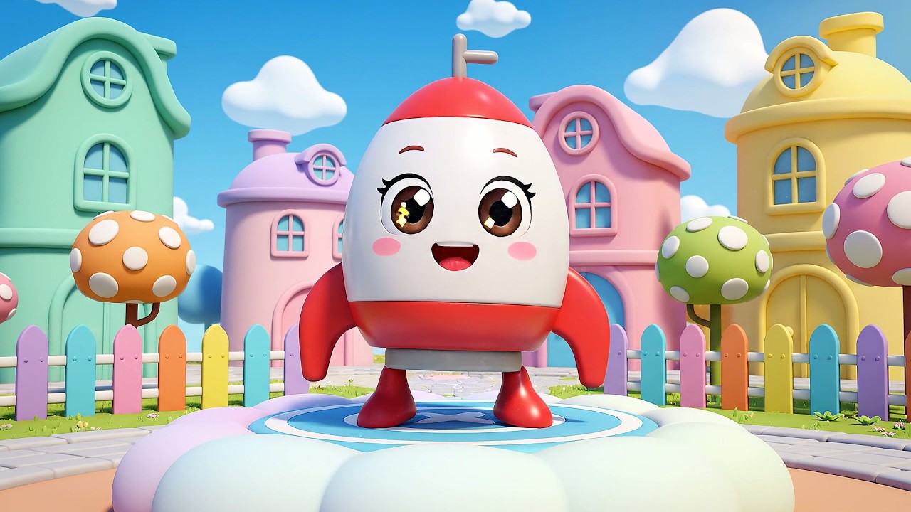 Mini Cohetes Zoom ¡Fiu Fiu Fiu! | Canciones del Espacio y Aventuras para Niños