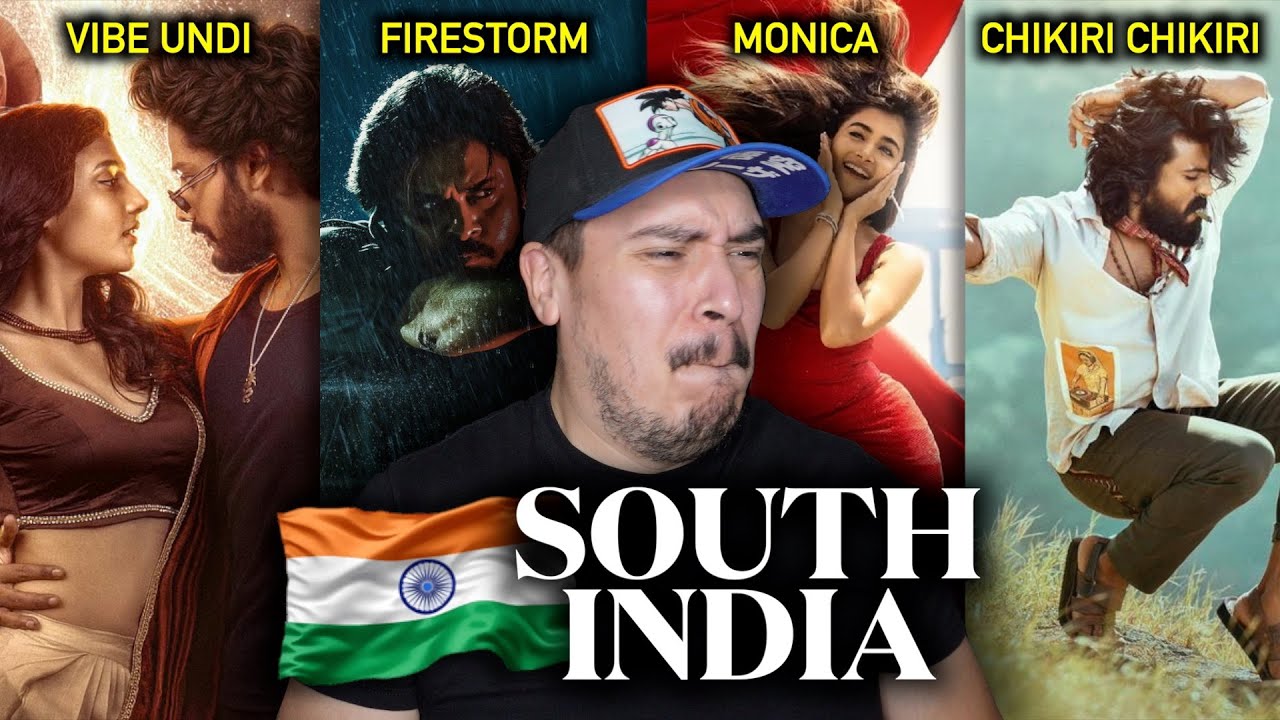 Южноиндийское кино/музыка! (Chikiri Chikiri, Firestorm, Monica, Vibe Undi | Реакция иностранца)