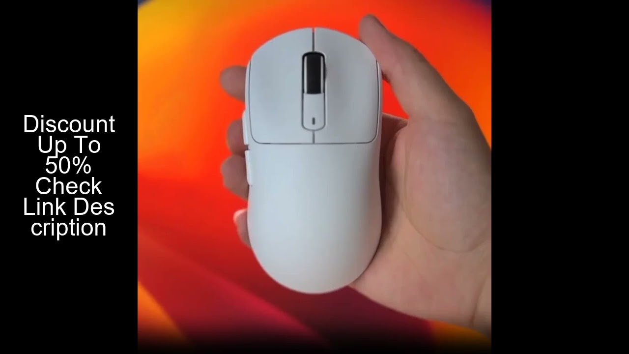 ATTACK SHARK X3 PAW3395 Bluetooth Mouse 2.4G Tri-Mode Connection,26000dpi,650IPS,49g Lightweight Mac