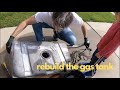 1985 Chevrolet Camaro California IROC - Gas tank and fuel pump installation