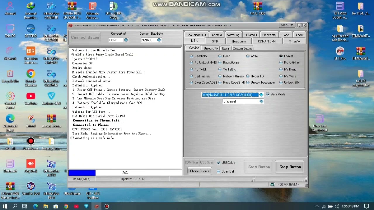 Nokia 130 password unlock with mricale crack 2.82