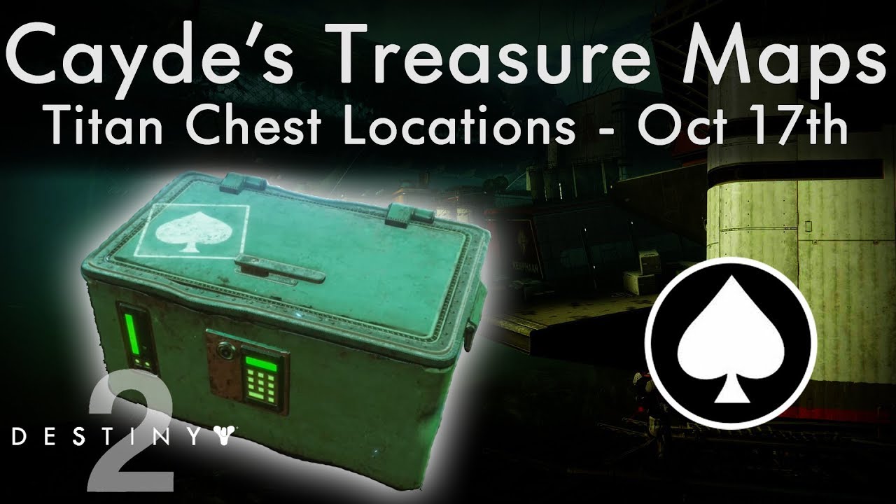 Destiny 2 Caydes Stash Locations - Oct 17th - Titan