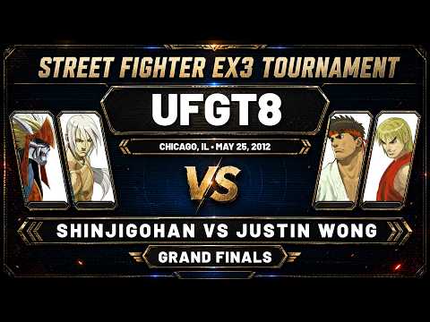 ShinjiGohan vs Justin Wong Street Fighter EX3 UFGT8 Grand Finals thumbnail