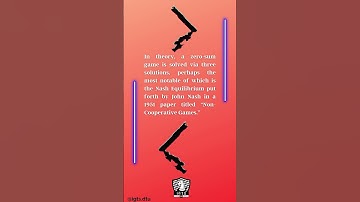 Episode 4 of Game Theory Thursday -  zero sum games 🧩