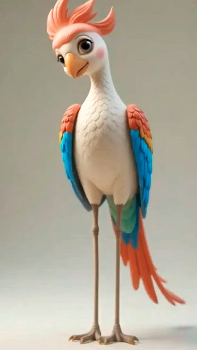 Dove   Macaw = Elegant Dovacaw Burst! 🕊️🦜✨#Dovacaw #BirdFusion #FoamStyle