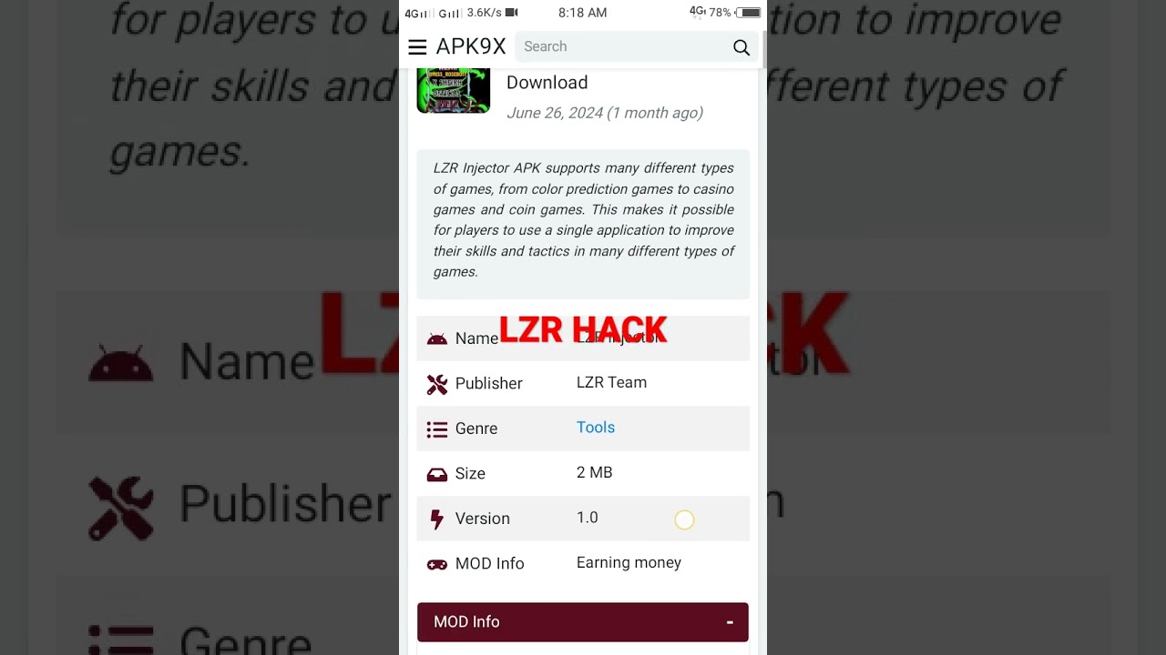 NEW LZR HACK