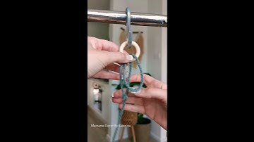 Macrame tutorial How to wrap ring #macrametutorial #craftingtutorials