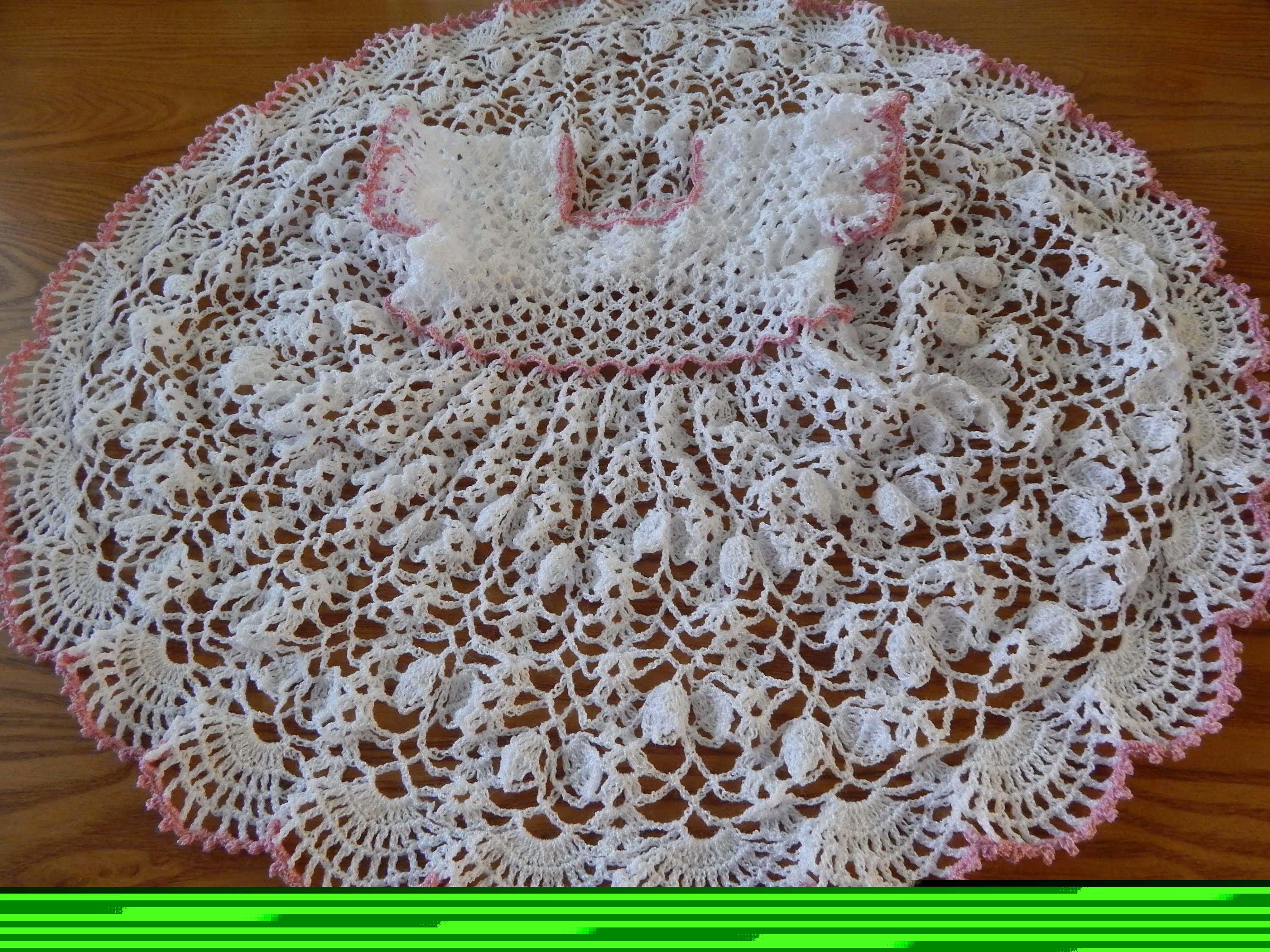 Vestido Crochet de Abanicos- Blusa