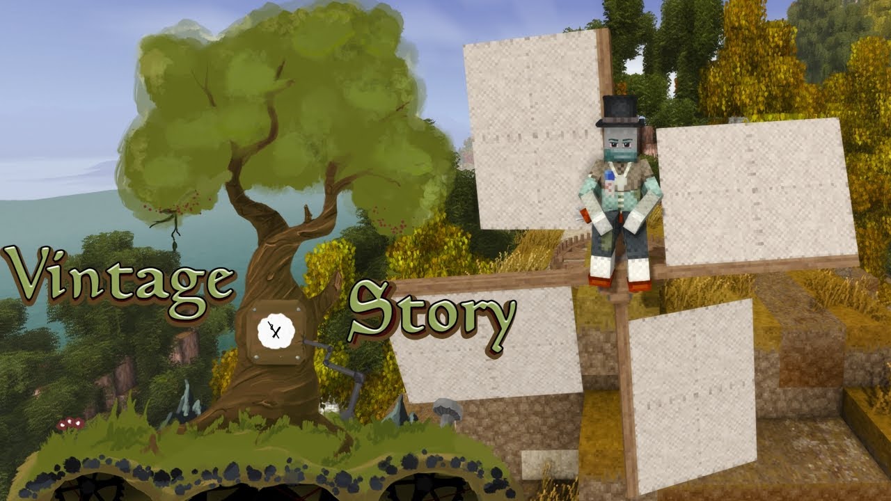 [VINTAGE STORY] How to build a Windmill. Medieval automation at it's finest!