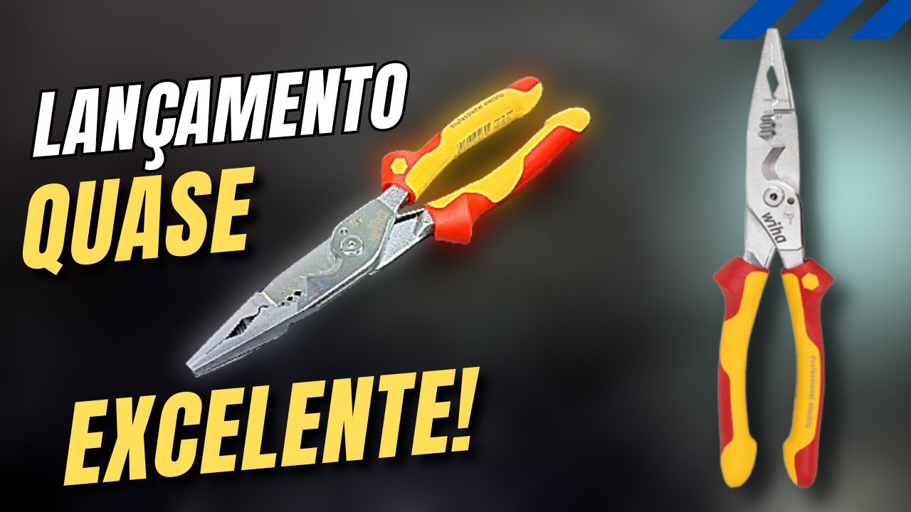 Lançamento alicate eletricista multifunção da Wiha 45705