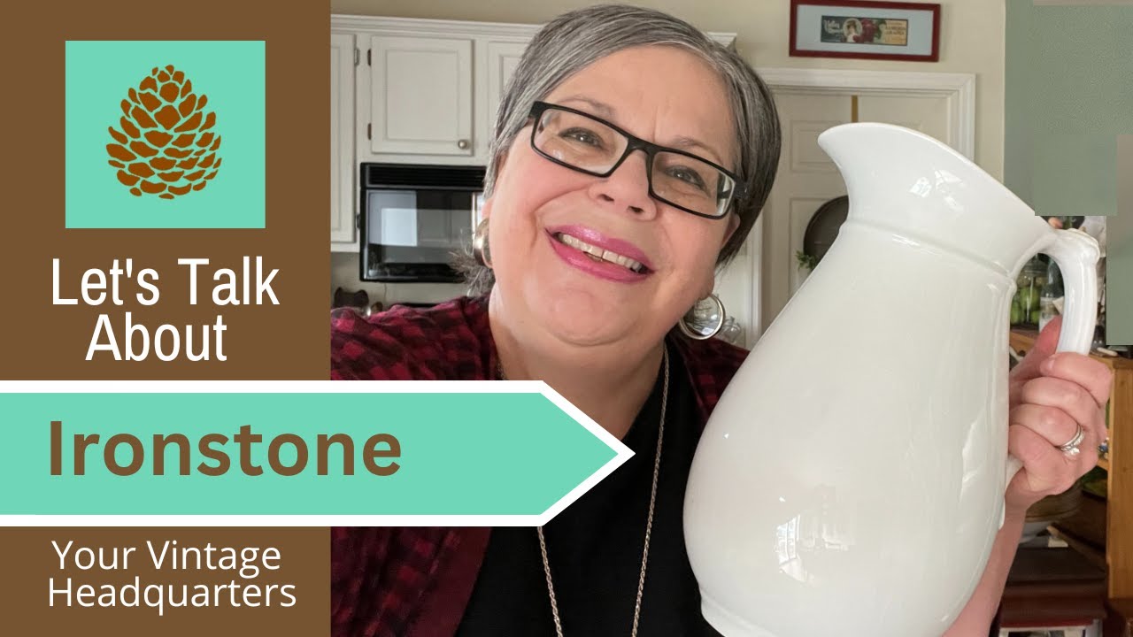 英国アンティーク ストーンウェア キャニスター / Pearson & Co ANTIQUE CLASS: Learn About Vintage & Antique Ironstone and