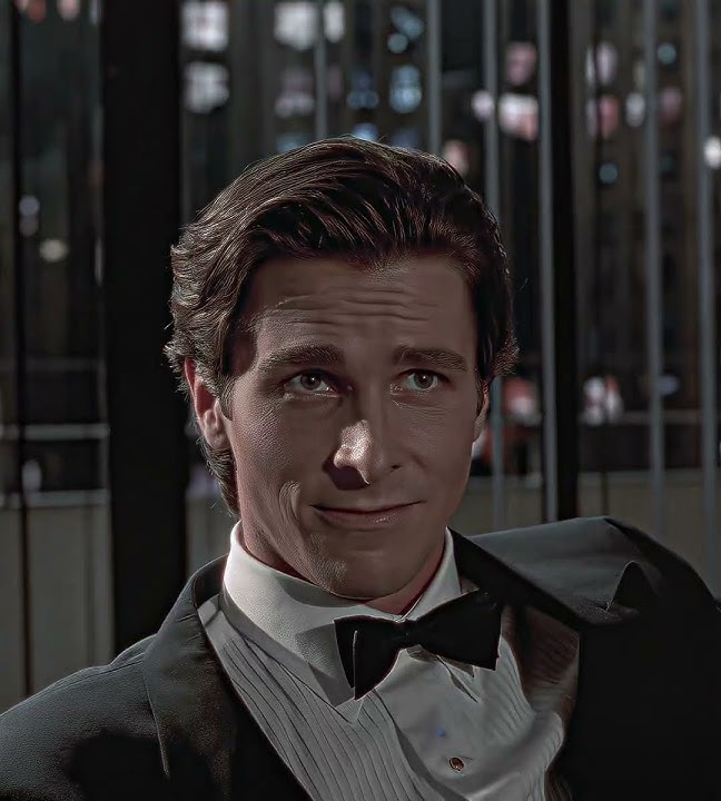 Patrick Bateman - 'Who Am I?' | saraunh0ly - wutiwant (Super Slowed) | 4K 60FPS Edit