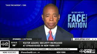 Mayor Eric Adams Increases More Security at Jewish Synagogues in NYC 10.10.2023